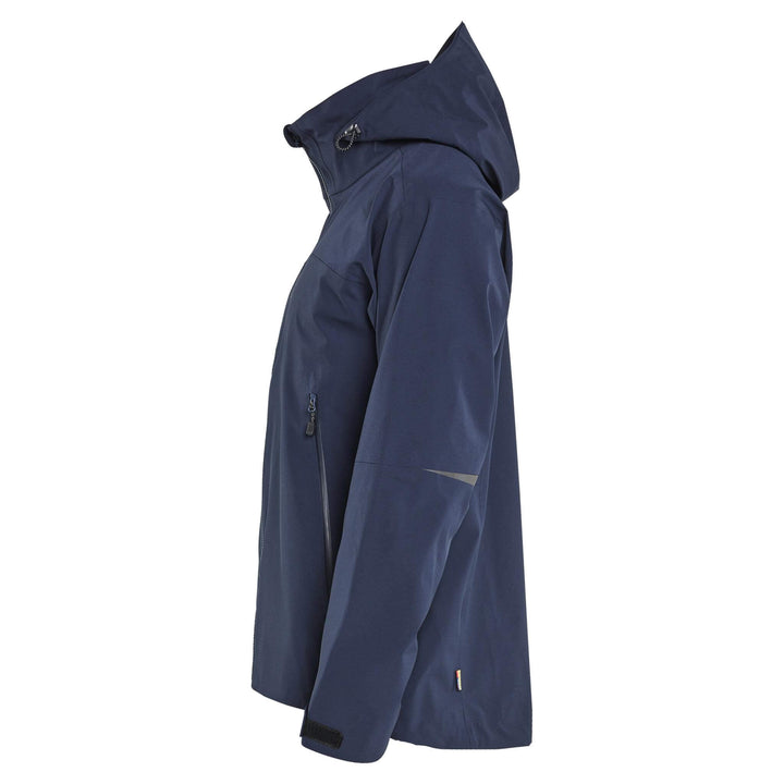 Blaklader 49801916 STRIKER Waterproof Stretch Shell Jacket Dark Navy Blue Left #colour_dark-navy-blue