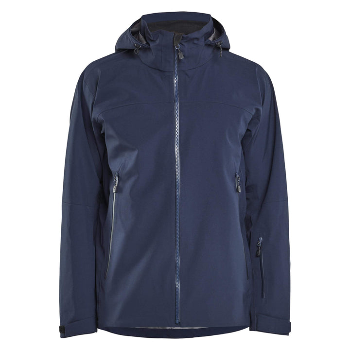 Blaklader 49801916 STRIKER Waterproof Stretch Shell Jacket Dark Navy Blue Main #colour_dark-navy-blue