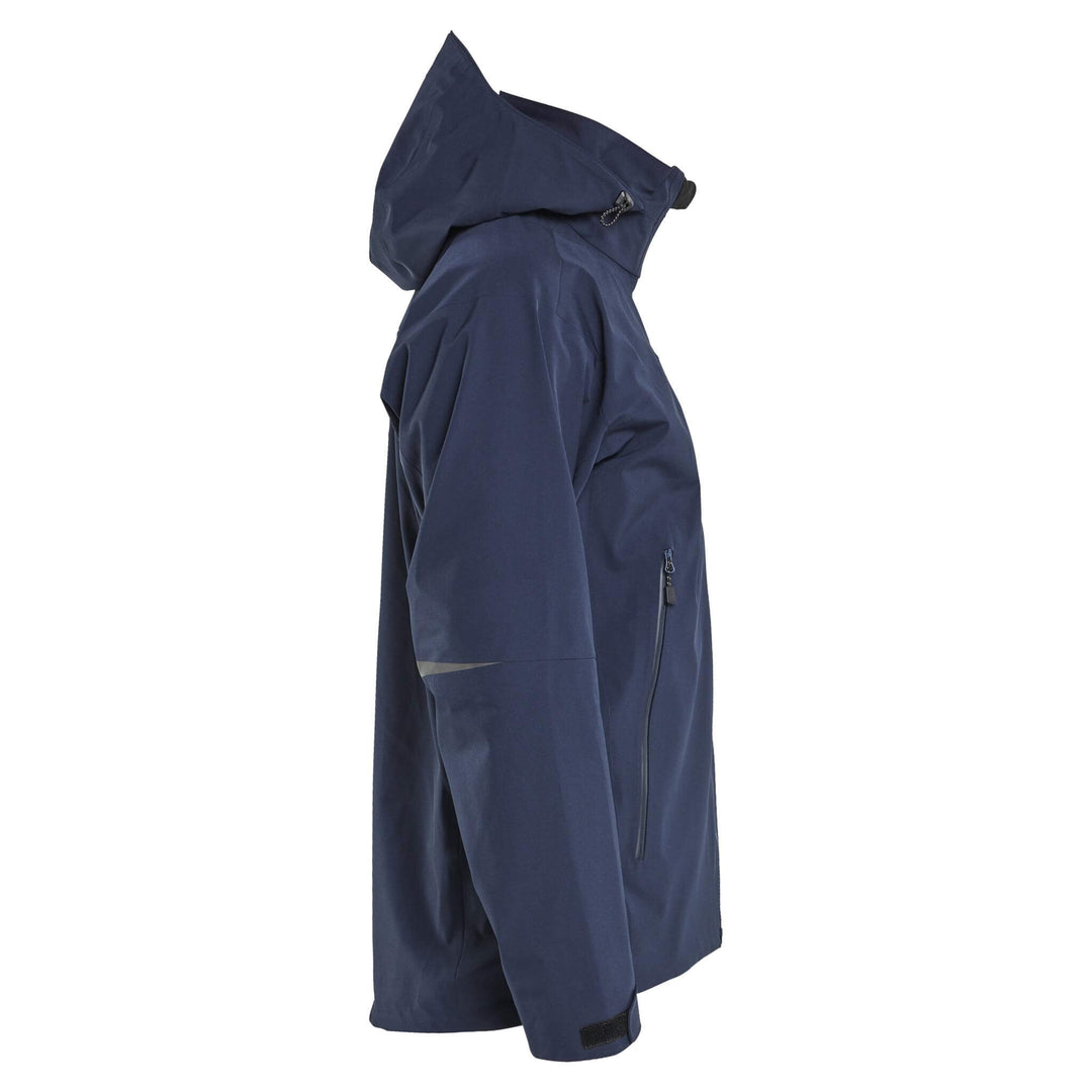 Blaklader 49801916 STRIKER Waterproof Stretch Shell Jacket Dark Navy Blue Right #colour_dark-navy-blue