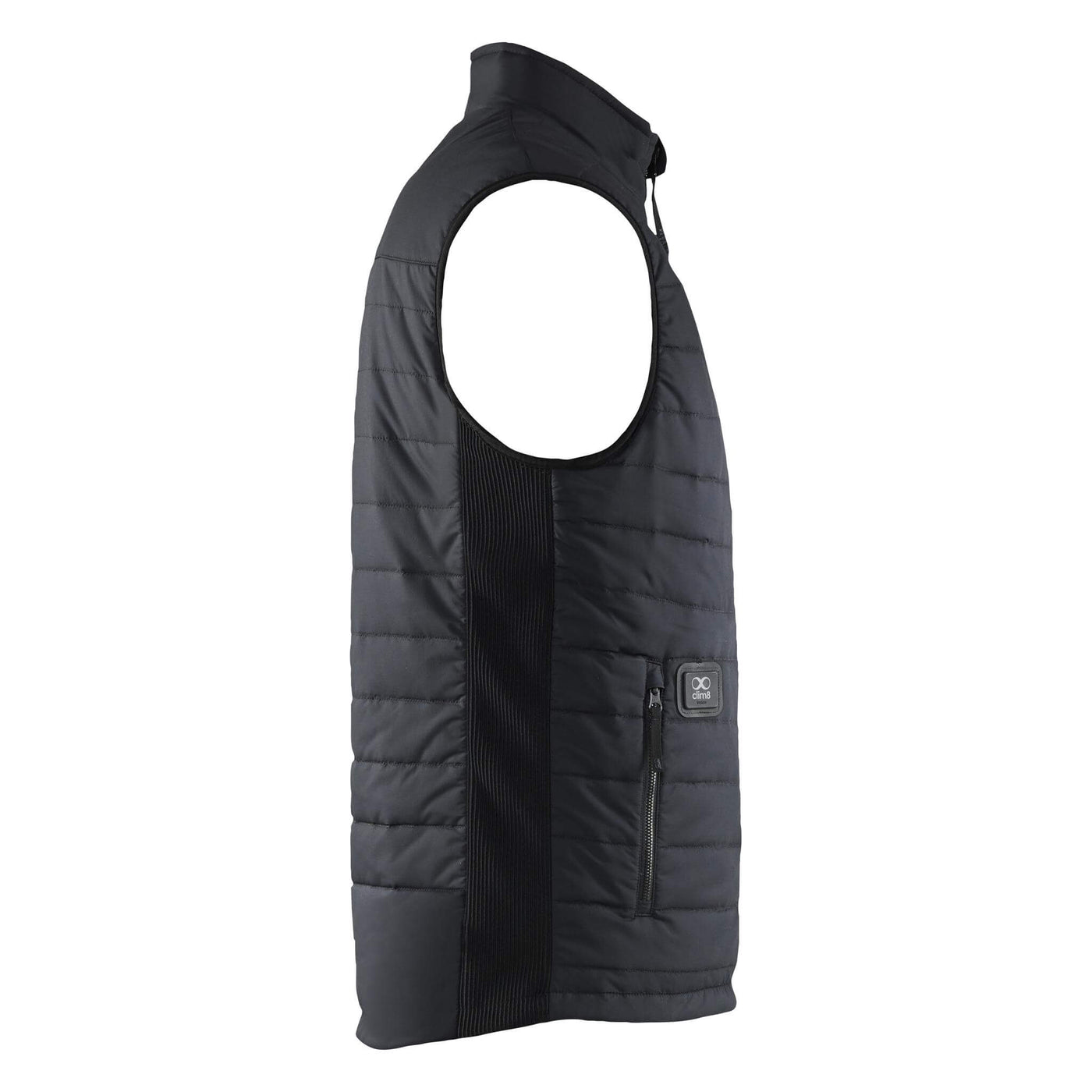 Blaklader 38802032 Smart Heated Bodywarmer Vest Black Right #colour_black