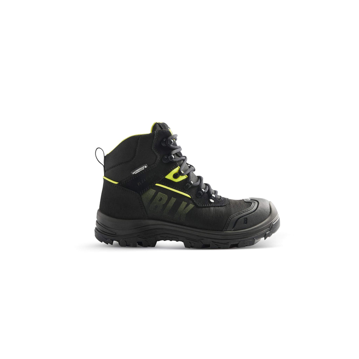 Blaklader 24790000 Storm Waterproof Metal-Free S3 Safety Boot Black/Hi-Vis Yellow Main #colour_black-hi-vis-yellow