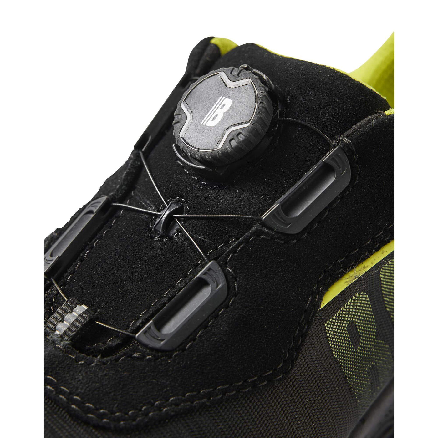 Blaklader 24770000 Storm Waterproof S3 Composite Safety Shoes Black/Hi-Vis Yellow Detail 2 #colour_black-hi-vis-yellow