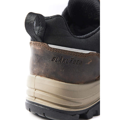 Blaklader 24910000 Storm Waterproof S3 Safety Shoes Brown/Black Detail 3 #colour_brown-black