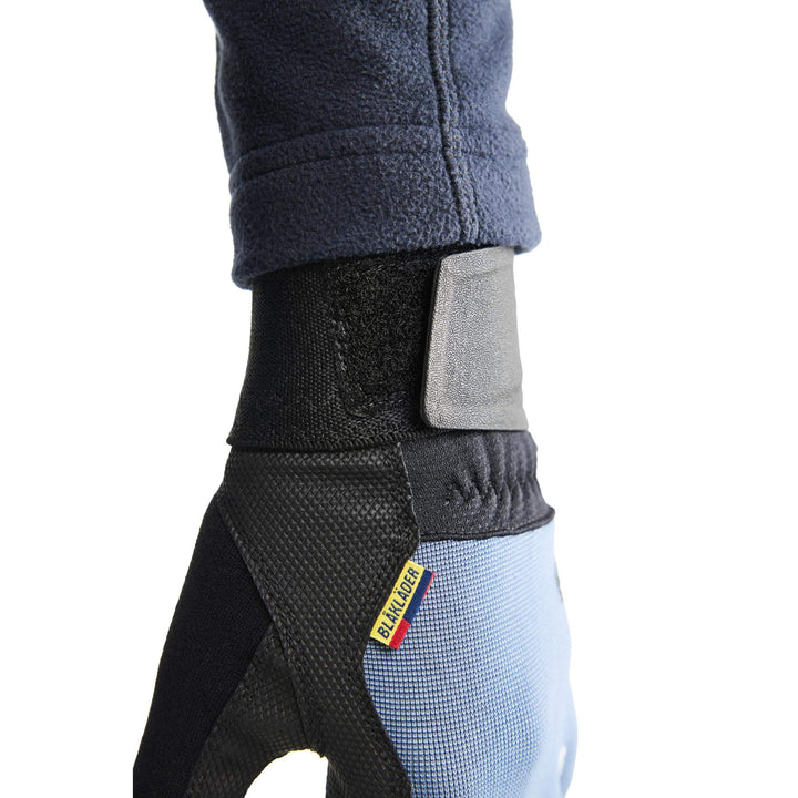 Blaklader 28521415 Supreme Strong Allround Gloves Black/Blue Detail 3 #colour_black-blue