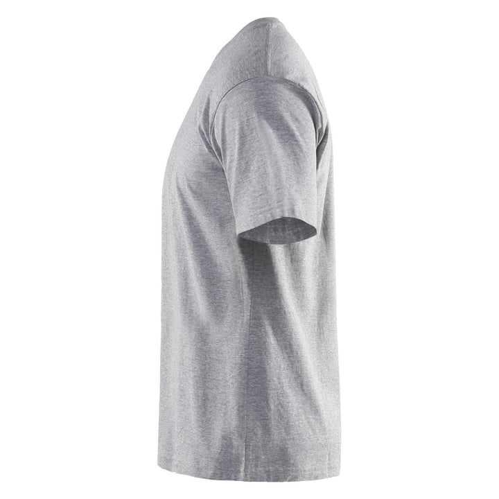 Blaklader 36251043 T-Shirt (Multipack of 5) Grey Melange Left #colour_grey-melange