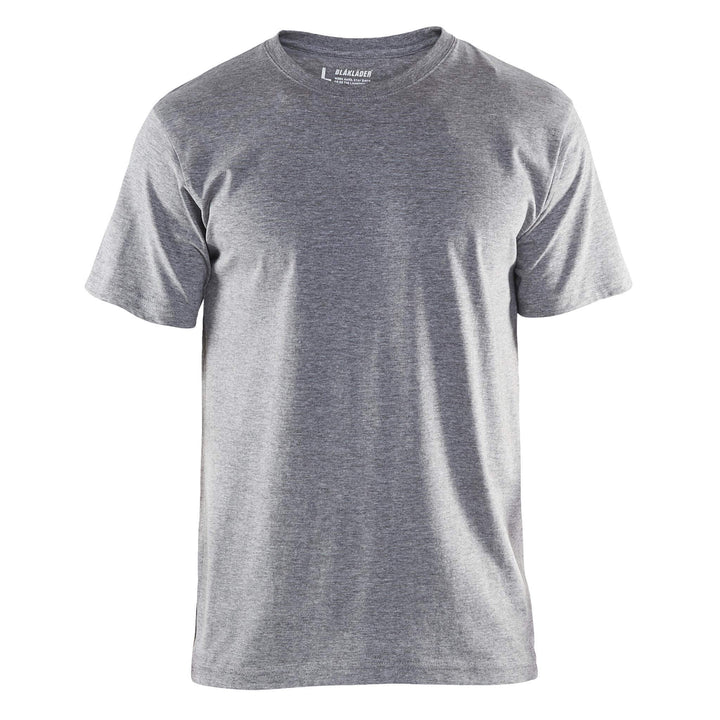 Blaklader 36251043 T-Shirt (Multipack of 5) Grey Melange Main #colour_grey-melange