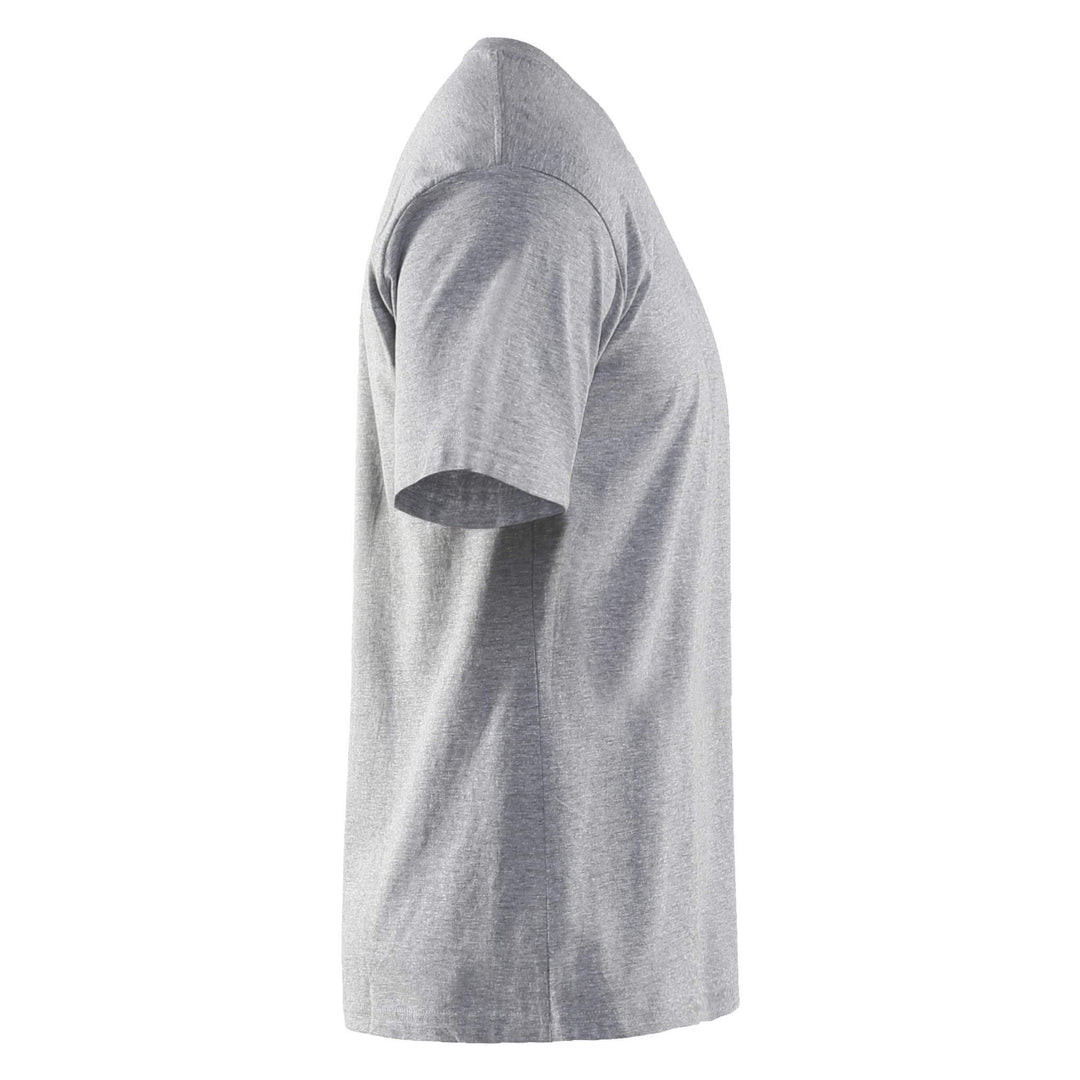 Blaklader 36251043 T-Shirt (Multipack of 5) Grey Melange Right #colour_grey-melange