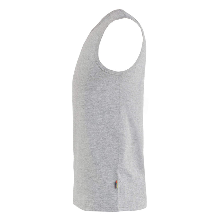 Blaklader 35111043 Tank Top Vest Grey Melange Left #colour_grey-melange