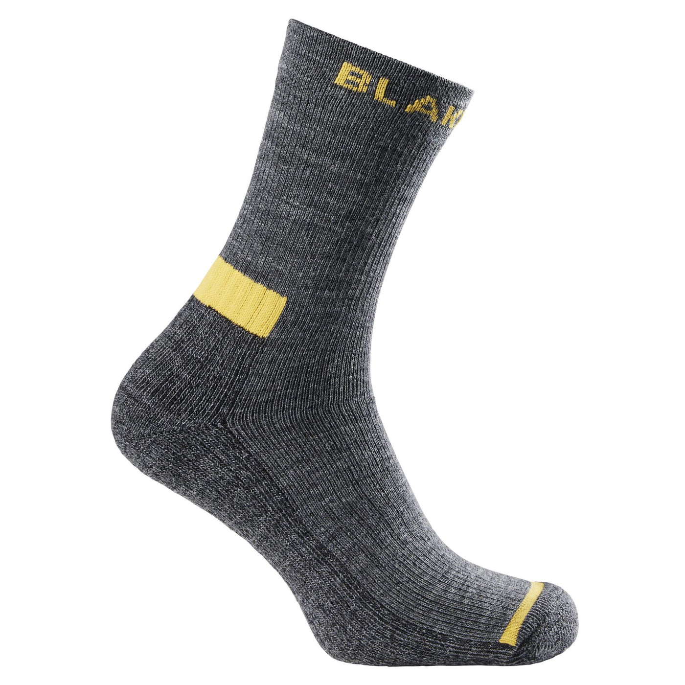 Blaklader 25011084 Temperature Regulating Anti Odour Wool Socks Black Melange Main #colour_black-melange