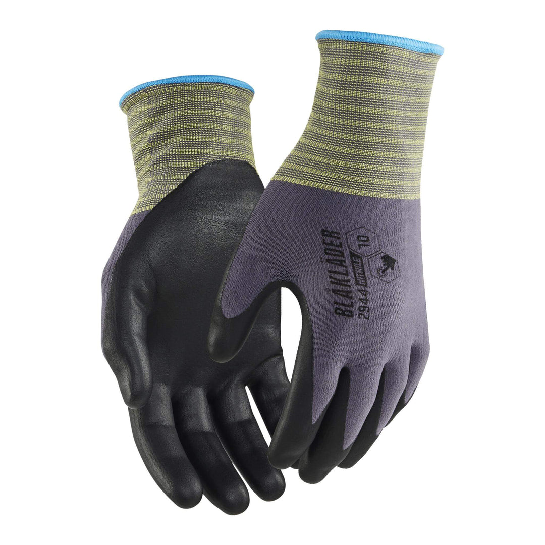 Blaklader 29441456 Touchscreen Nitrile Precision Gloves Grey Main #colour_grey