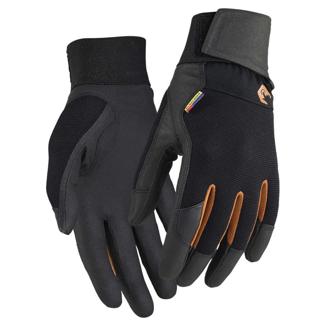 Blaklader 28621418 Touchscreen Precision Glove Supreme Strong Black/Rust Main #colour_black-rust