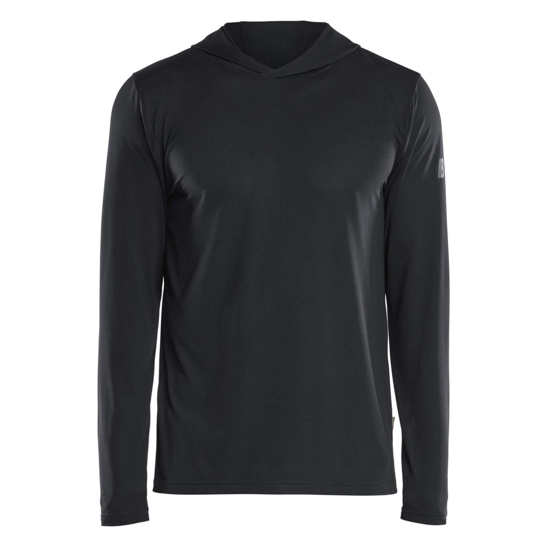 Blaklader 34171126 UV-protect Function Hoodie Black Main #colour_black