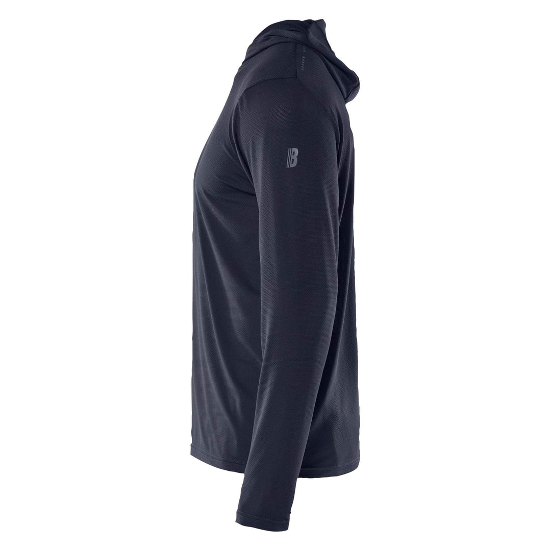 Blaklader 34171126 UV-protect Function Hoodie Dark Navy Blue Left #colour_dark-navy-blue