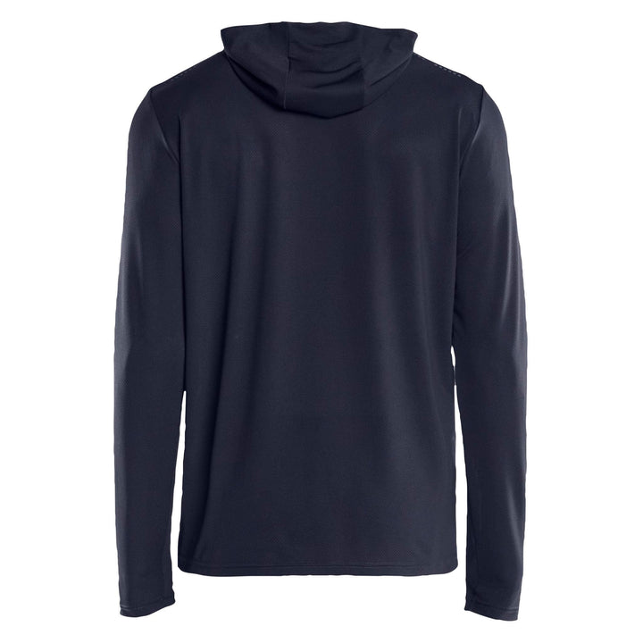 Blaklader 34171126 UV-protect Function Hoodie Dark Navy Blue Rear #colour_dark-navy-blue