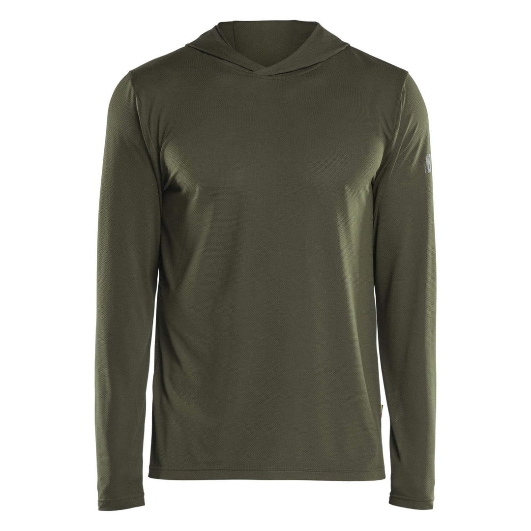 Blaklader 34171126 UV-protect Function Hoodie Forest Night Main #colour_forest-night