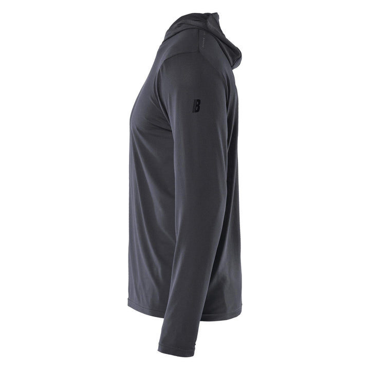 Blaklader 34171126 UV-protect Function Hoodie Mid Grey Left #colour_mid-grey