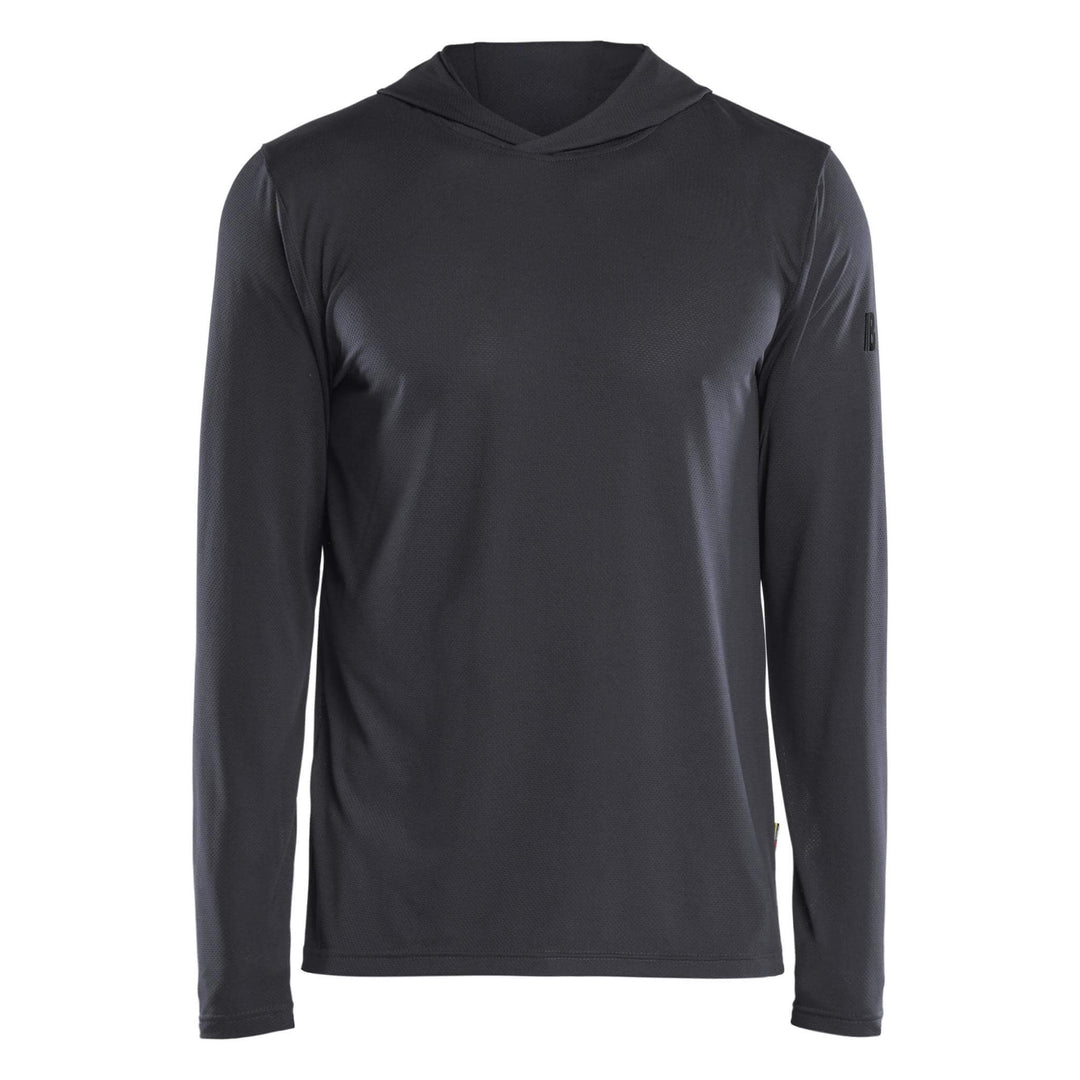 Blaklader 34171126 UV-protect Function Hoodie Mid Grey Main #colour_mid-grey