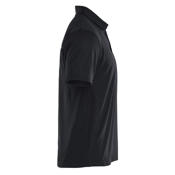 Blaklader 34161126 UV-protect Lightweight Function Polo Shirt Black Right #colour_black