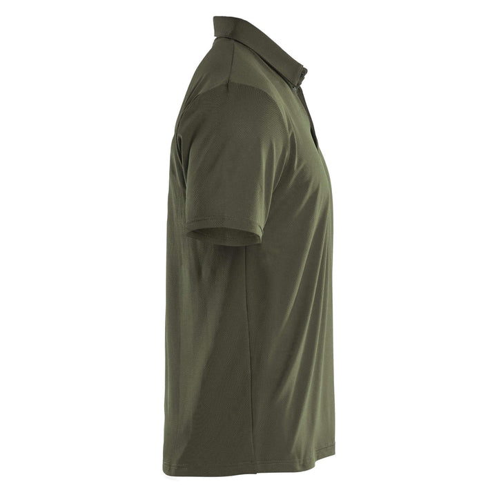 Blaklader 34161126 UV-protect Lightweight Function Polo Shirt Forest Night Right #colour_forest-night