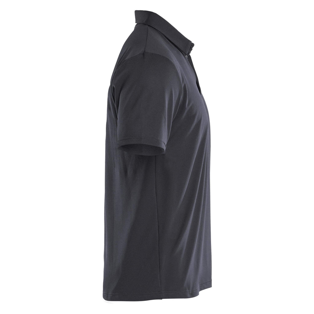 Blaklader 34161126 UV-protect Lightweight Function Polo Shirt Mid Grey Right #colour_mid-grey