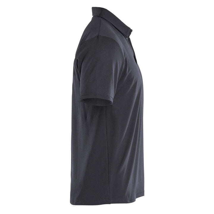 Blaklader 34161126 UV-protect Lightweight Function Polo Shirt Mid Grey Right #colour_mid-grey