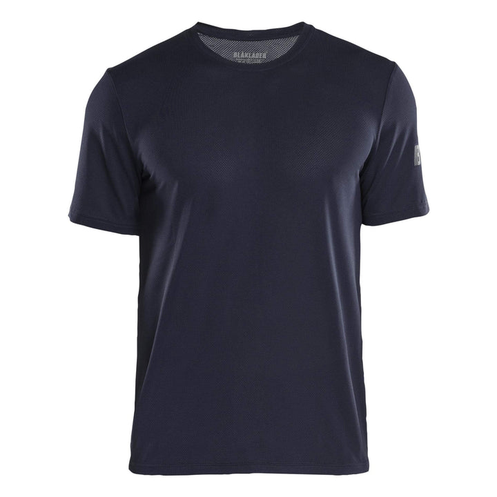 Blaklader 34151126 UV-protect Lightweight Function T-Shirt Dark Navy Blue Main #colour_dark-navy-blue