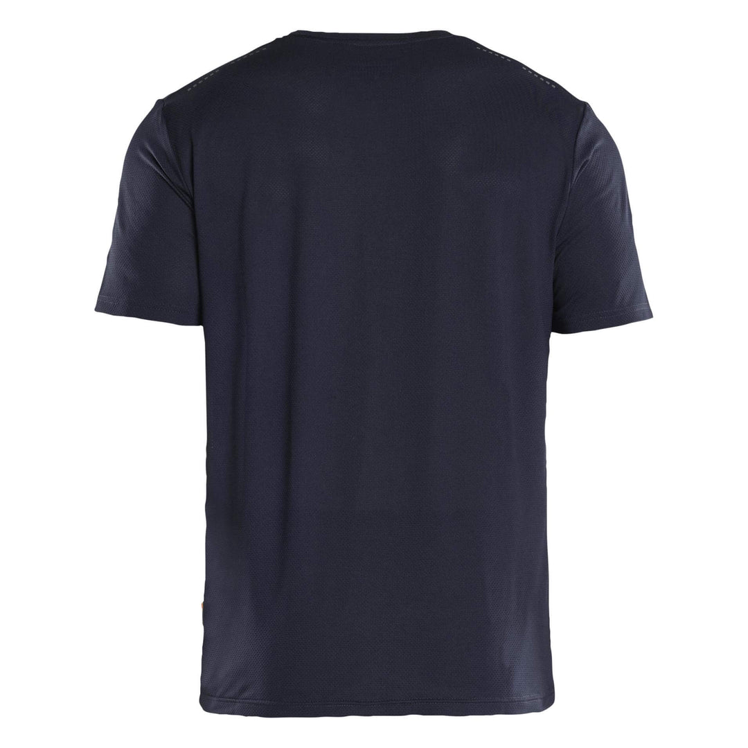 Blaklader 34151126 UV-protect Lightweight Function T-Shirt Dark Navy Blue Rear #colour_dark-navy-blue