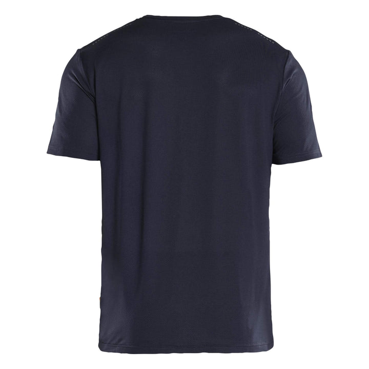 Blaklader 34151126 UV-protect Lightweight Function T-Shirt Dark Navy Blue Rear #colour_dark-navy-blue