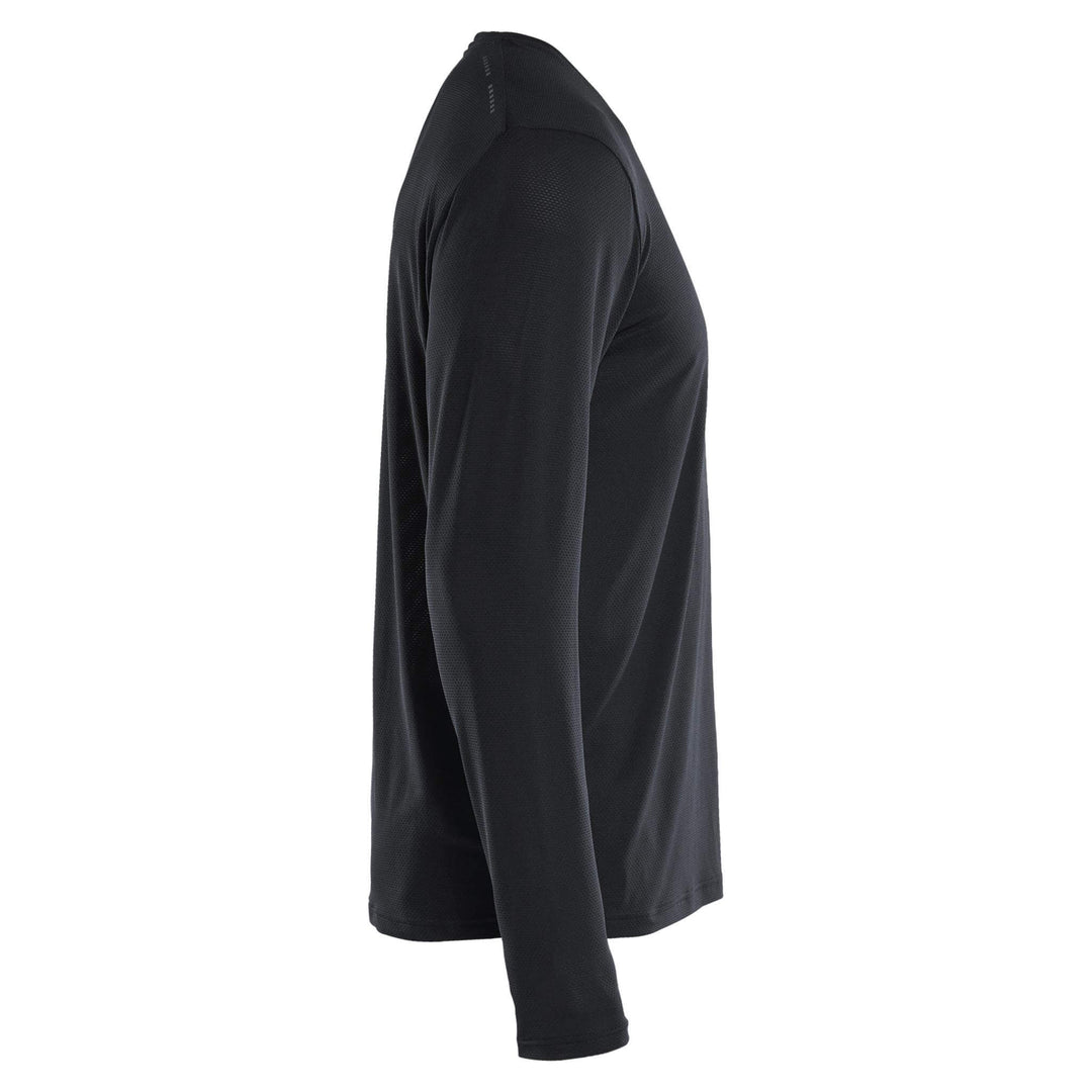 Blaklader 34231126 UV-protect Lightweight Long-Sleeved Function T-Shirt Black Right #colour_black