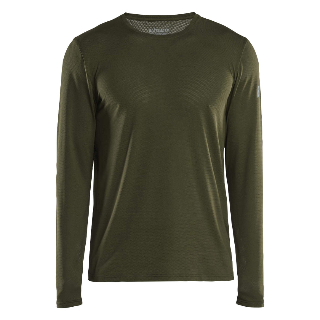 Blaklader 34231126 UV-protect Lightweight Long-Sleeved Function T-Shirt Forest Night Main #colour_forest-night
