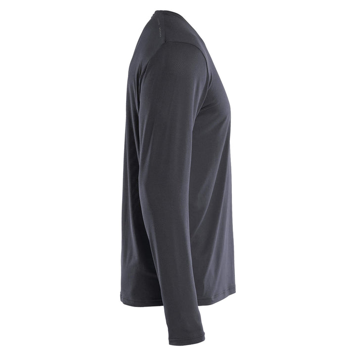 Blaklader 34231126 UV-protect Lightweight Long-Sleeved Function T-Shirt Mid Grey Right #colour_mid-grey