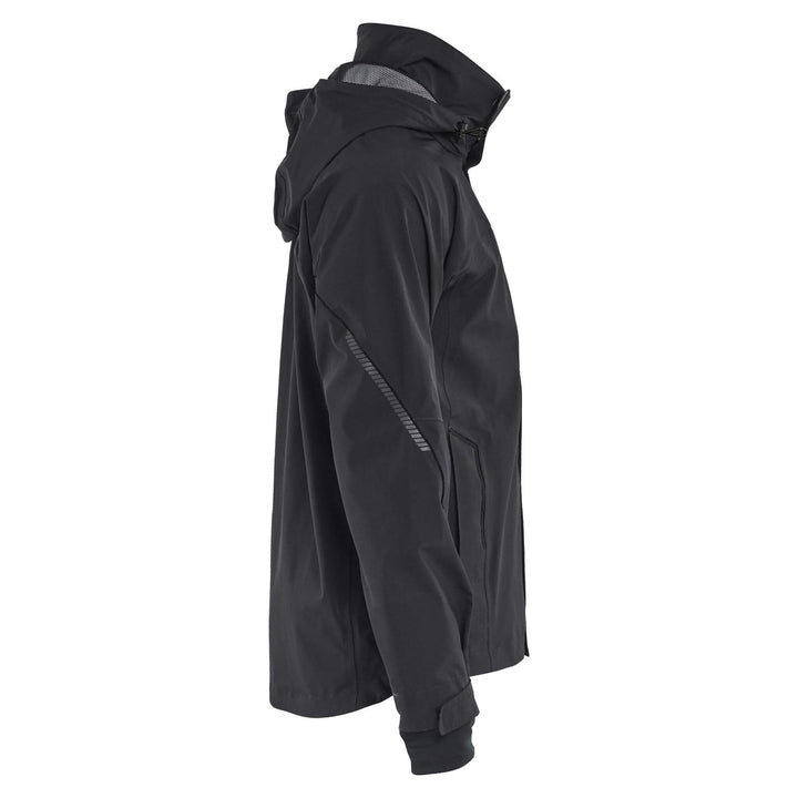 Blaklader 44831917 Waterproof Breathable Stretch Shell Jacket Black/Black Right #colour_black-black