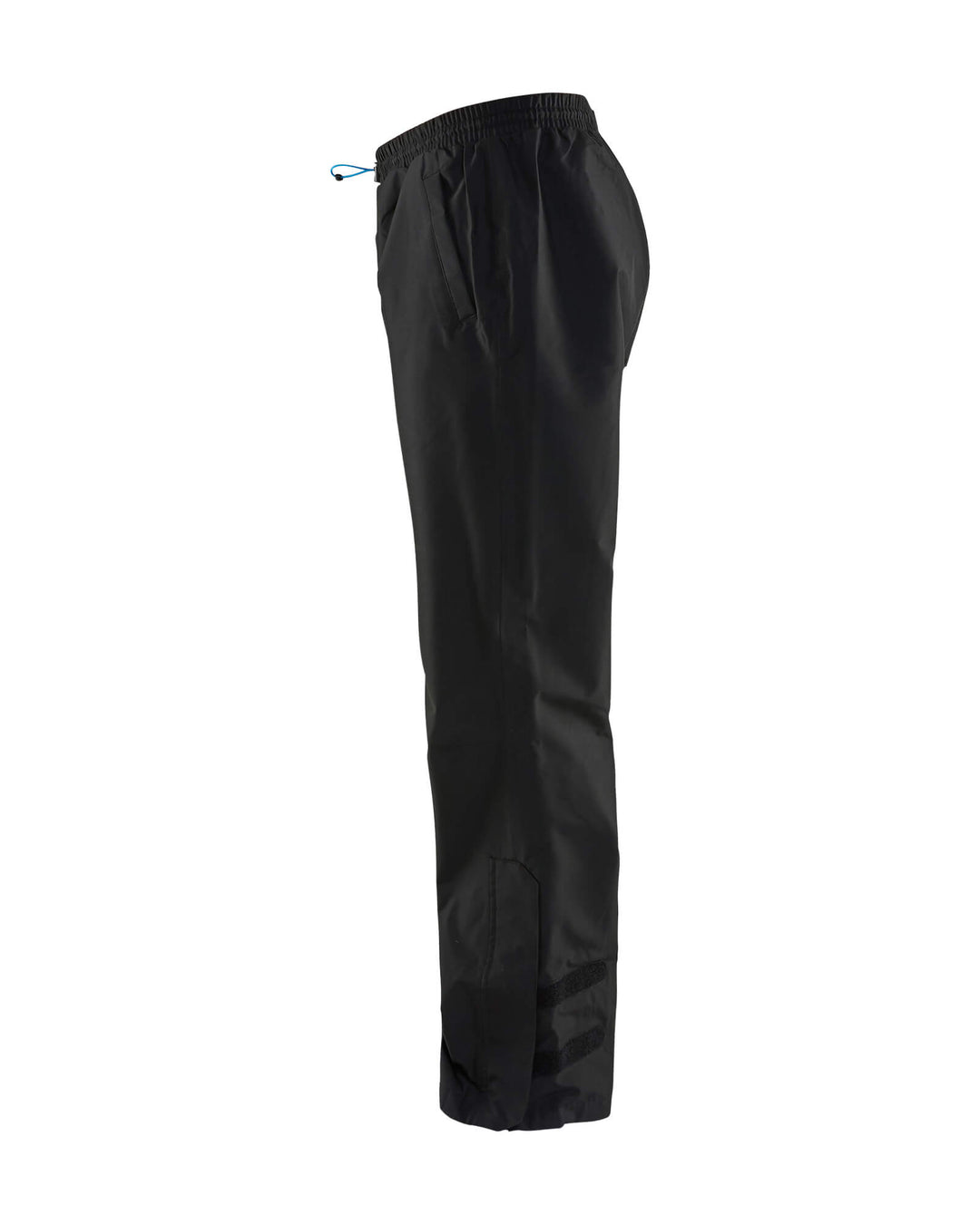 Blaklader 18661946 Waterproof Rain Trousers Black Left #colour_black