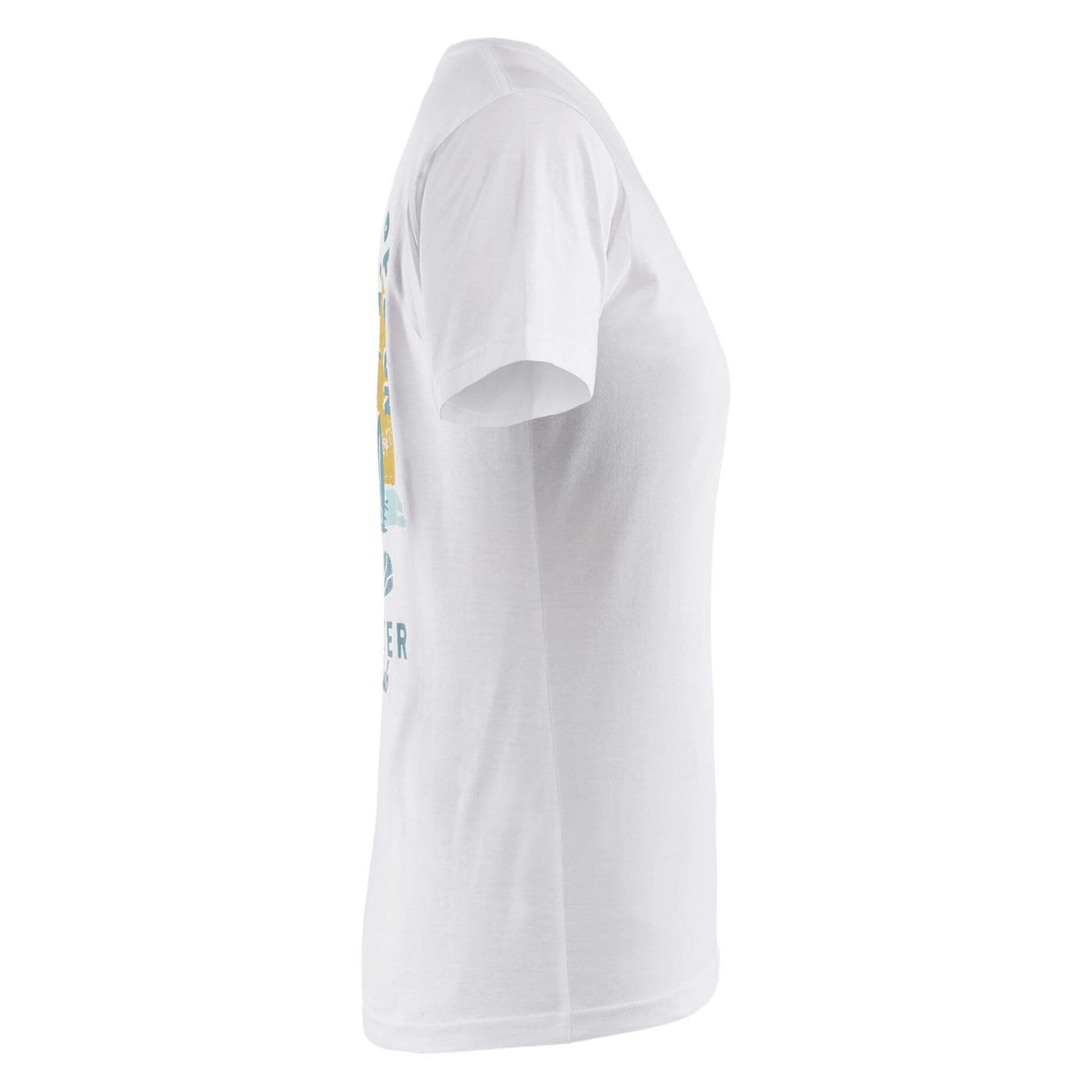 Blaklader 94171042 Womens Cotton T-Shirt Blaklader Beach Club White Right #colour_white