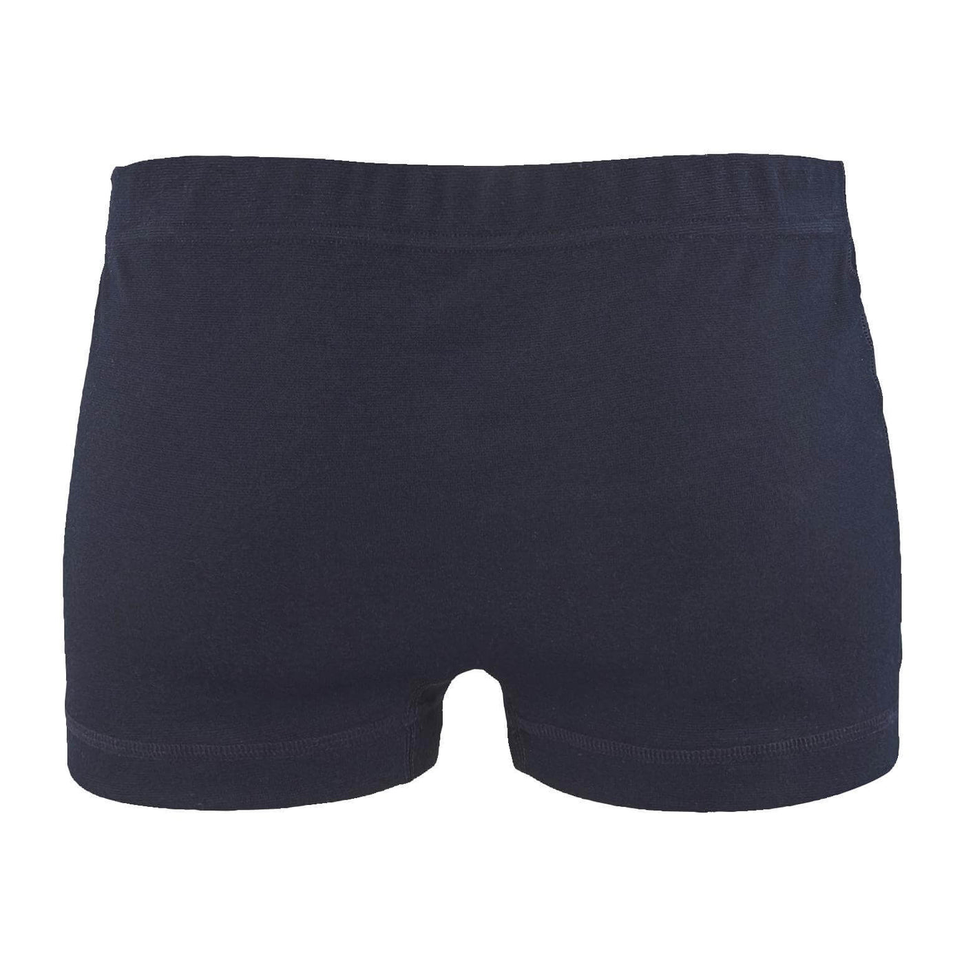 Blaklader 18262763 Womens Flame Resistant Boxer Briefs Navy Blue Rear #colour_navy-blue