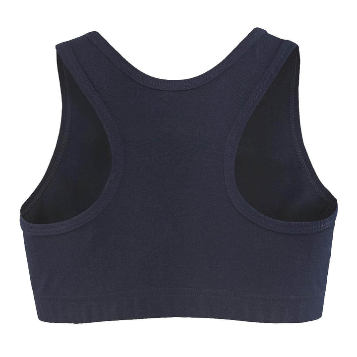 Blaklader 18252763 Womens Flame Resistant Sports Bra Navy Blue Rear #colour_navy-blue