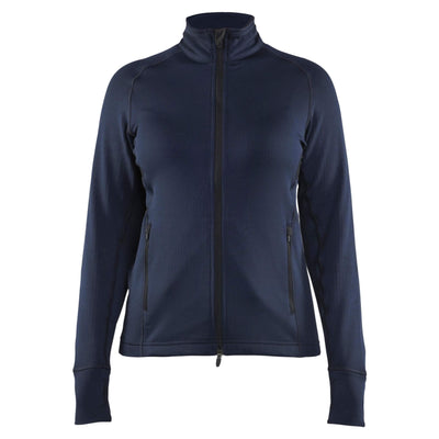Blaklader 47452539 Womens Fleece Jacket Dark Navy Blue Main #colour_dark-navy-blue