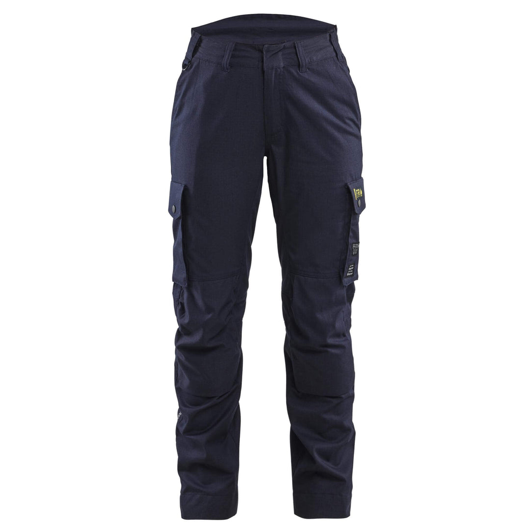 Blaklader 71071512 Womens Inherent FR Trousers Navy Blue Main #colour_navy-blue