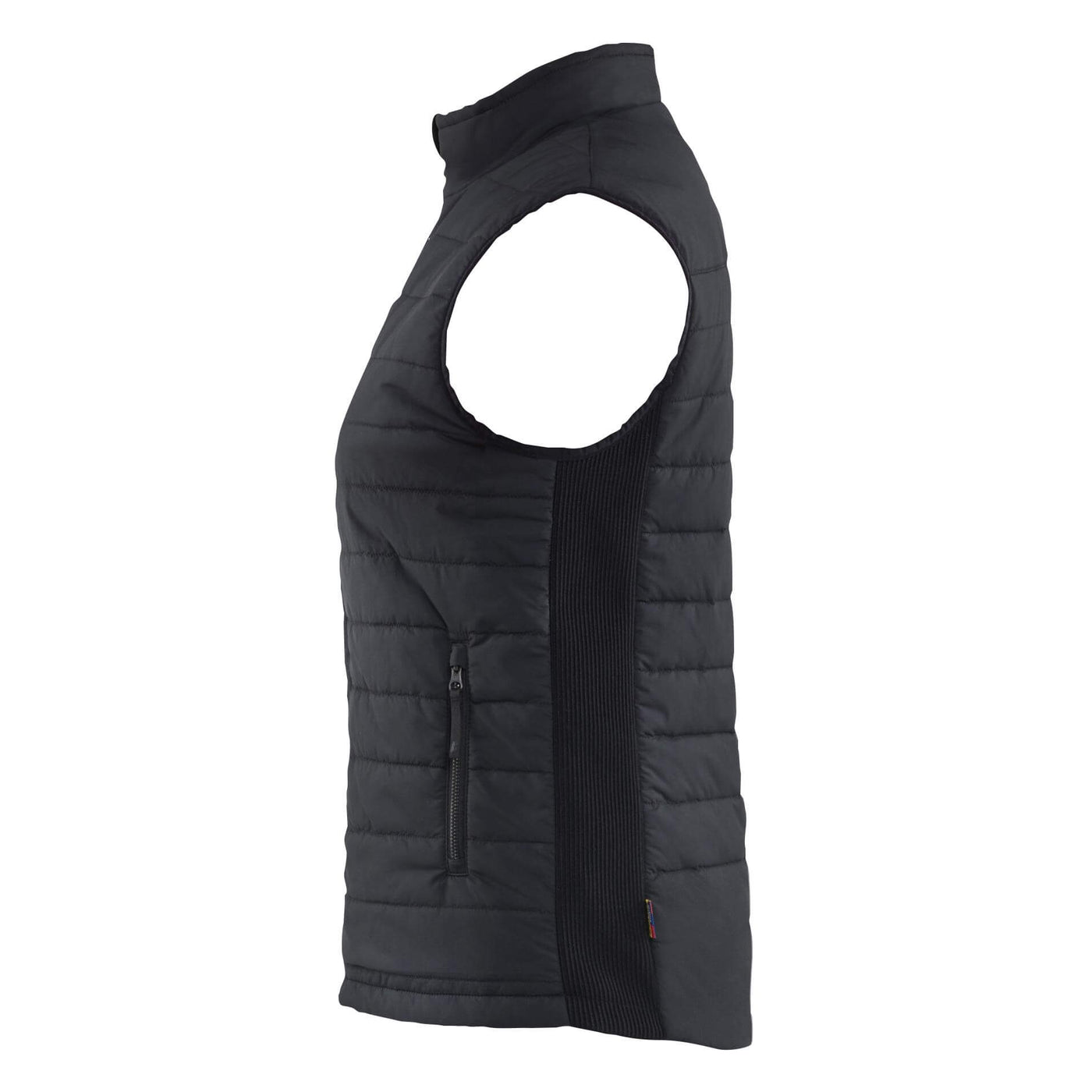 Blaklader 38812032 Womens Smart Heated Bodywarmer Vest Black Left #colour_black