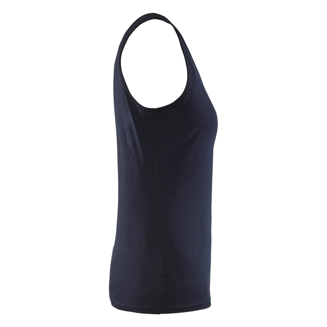 Blaklader 35121029 Womens Tank Top Vest Dark Navy Blue Right #colour_dark-navy-blue