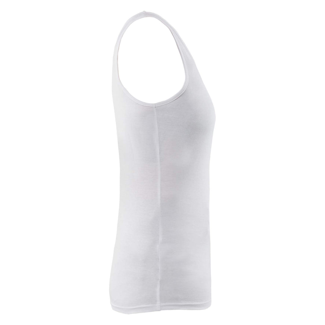 Blaklader 35121029 Womens Tank Top Vest White Right #colour_white