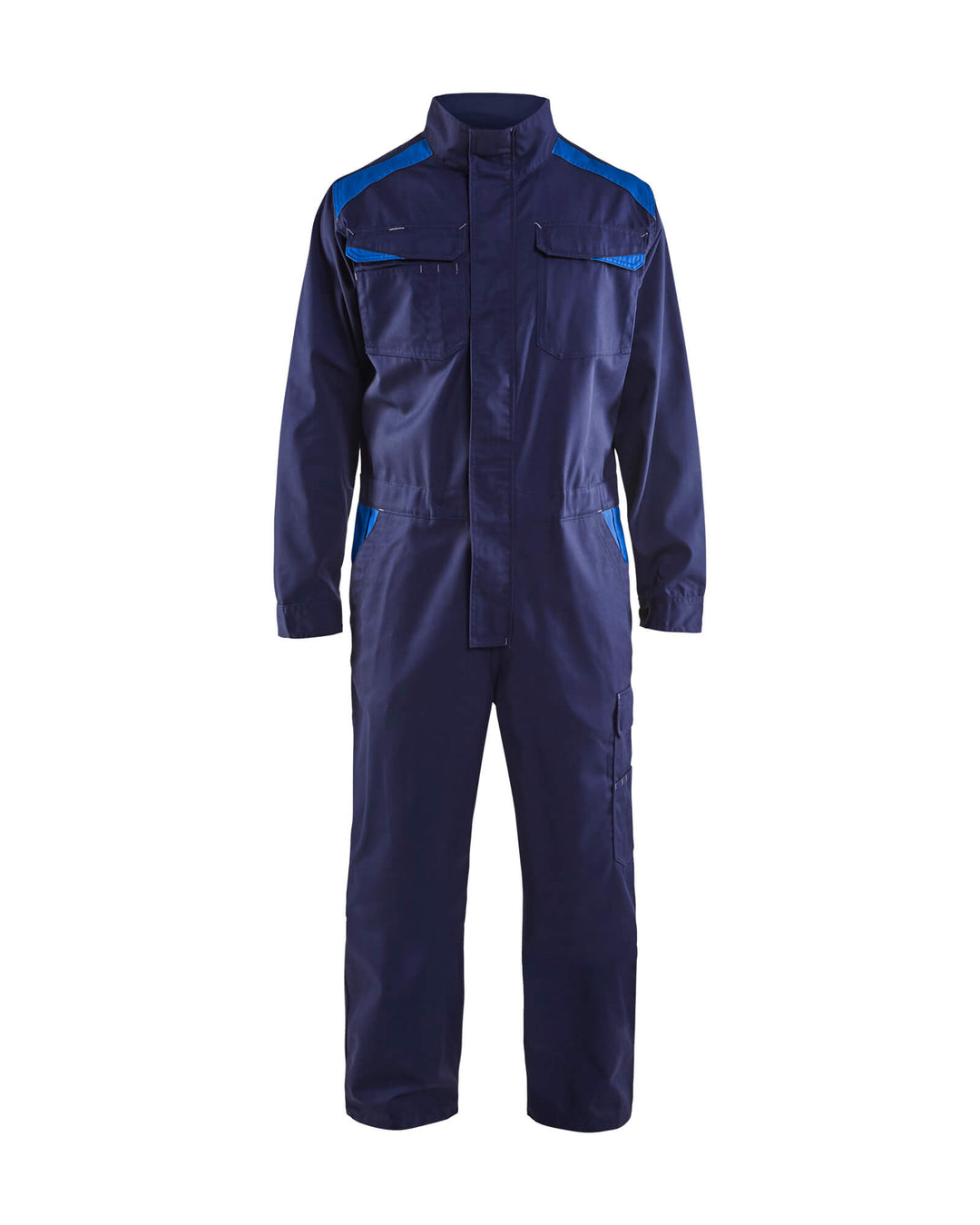 Blaklader 60541210 Workwear Industry Overalls Navy Blue/Royal Blue Main #colour_navy-blue-royal-blue