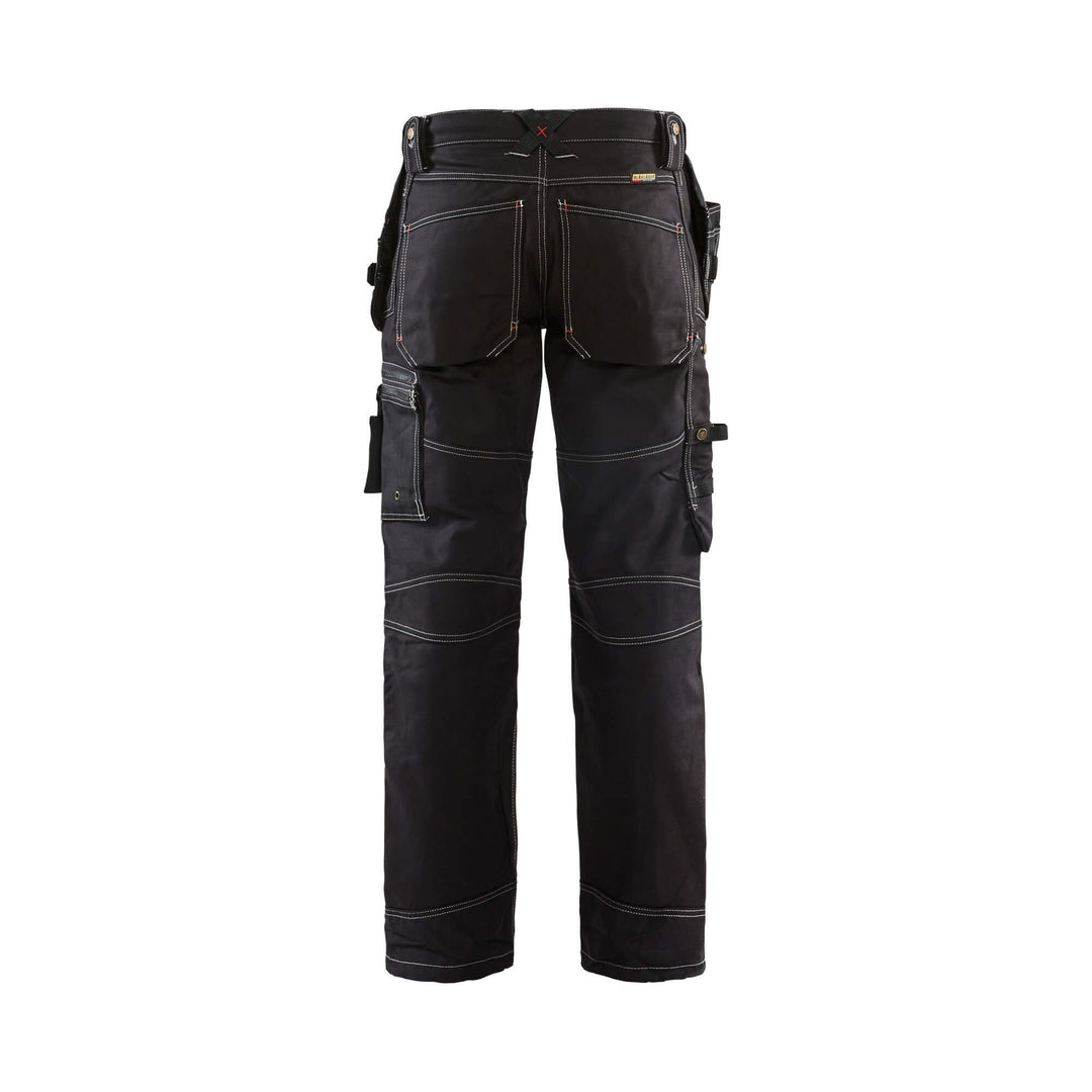 Blaklader X15001370 Craftsman Trousers Cotton 15001370 Black Rear 