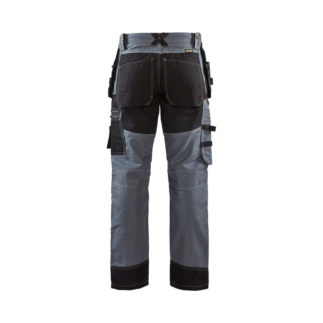 Blaklader X15001370 Craftsman Trousers Cotton 15001370 Grey/Black Rear 