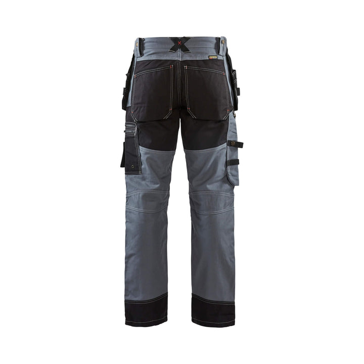 Blaklader X15001370 Craftsman Trousers Cotton 15001370 Grey/Black Rear 