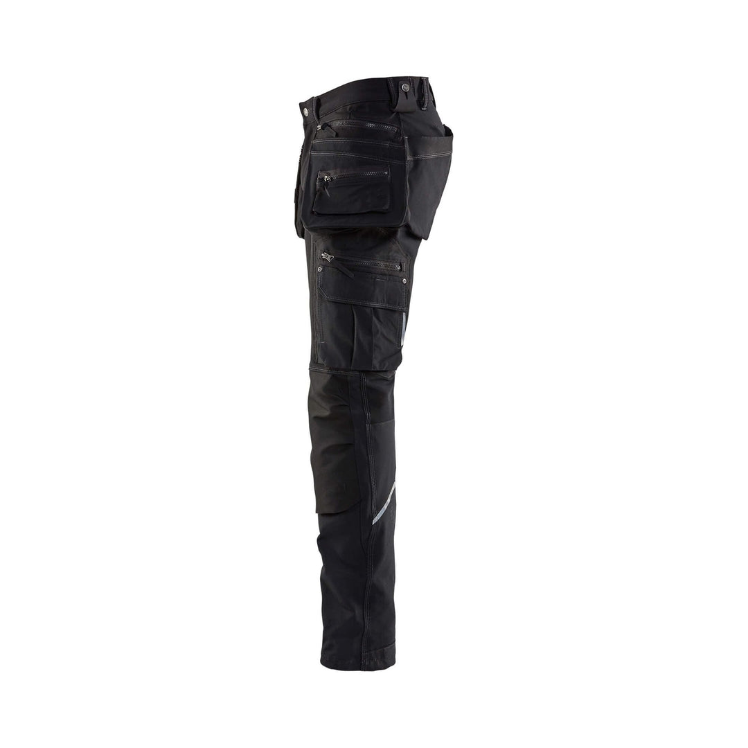 Blaklader X1900 4-Way-Stretch Trousers 19981644 Black Left 