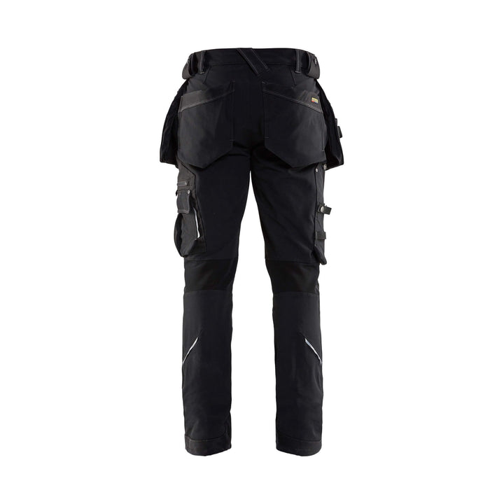 Blaklader X1900 4-Way-Stretch Trousers 19981644 Black Rear 