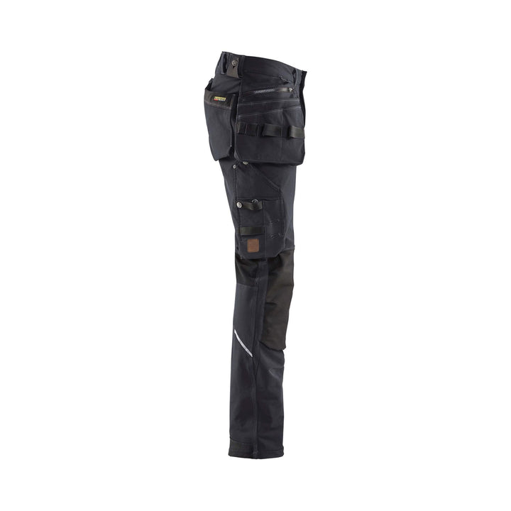Blaklader X1900 4-Way-Stretch Trousers 19981644 Dark Grey/Black Right 