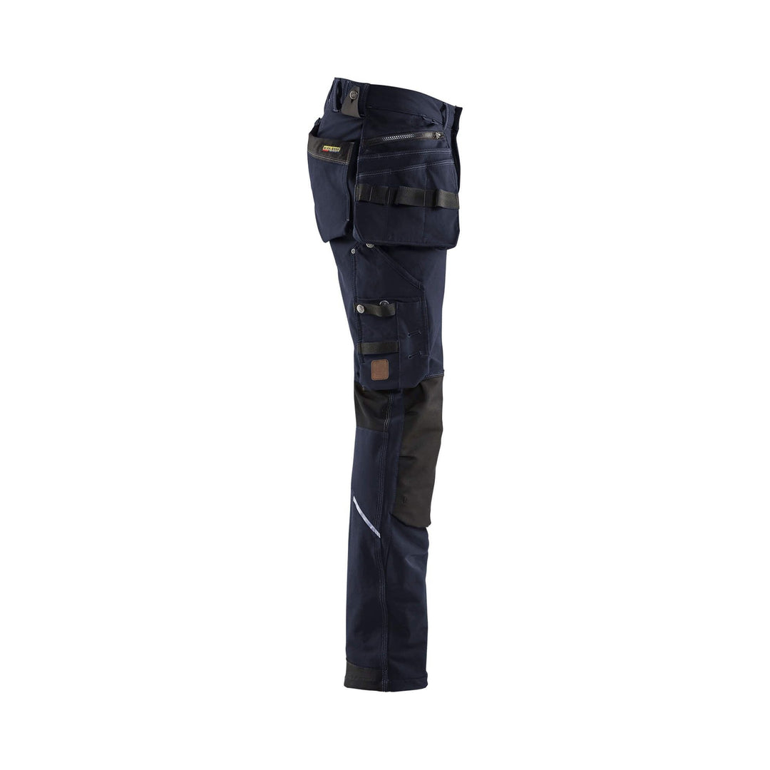 Blaklader X1900 4-Way-Stretch Trousers 19981644 Dark Navy Blue/Black Right 
