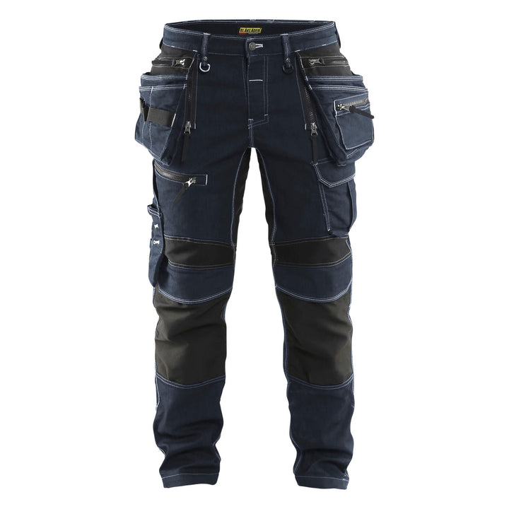 Blaklader X1900 Stretch Trousers 19901141 Navy Blue/Black Main 